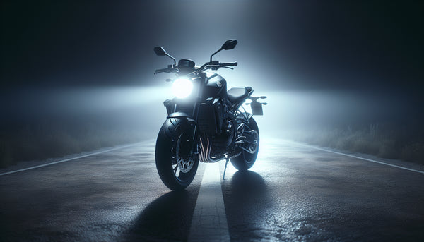 Yamaha MT-07 FZ-07 2014-2017 with LED headlight upgrade at night
