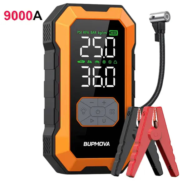 Car Battery Starter 9000A Compressor 12V