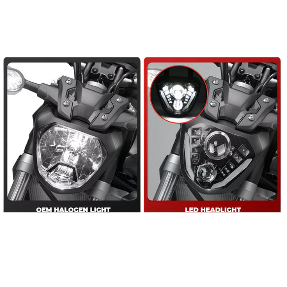 Phare LED Moto Yamaha MT-07 / FZ-07 2014–2017
